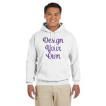 Design Your Own Hoodie - White - Large