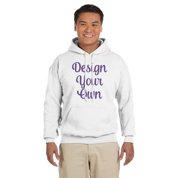 Design Your Own Hoodie - White - Small