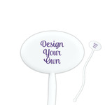 Design Your Own Oval Plastic Stir Sticks