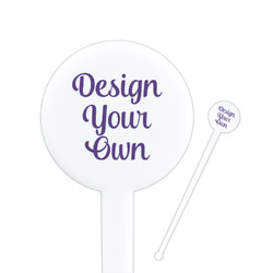 Design Your Own Round Plastic Stir Sticks