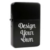 Windproof Lighter - Black - Double-Sided
