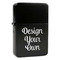 Design Your Own Windproof Lighters - Black - Front/Main