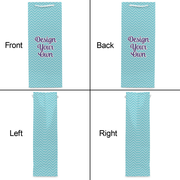 Design Your Own Wine Gift Bag - Gloss - Approval