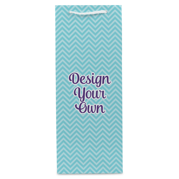 Design Your Own Wine Gift Bag - Gloss - Front