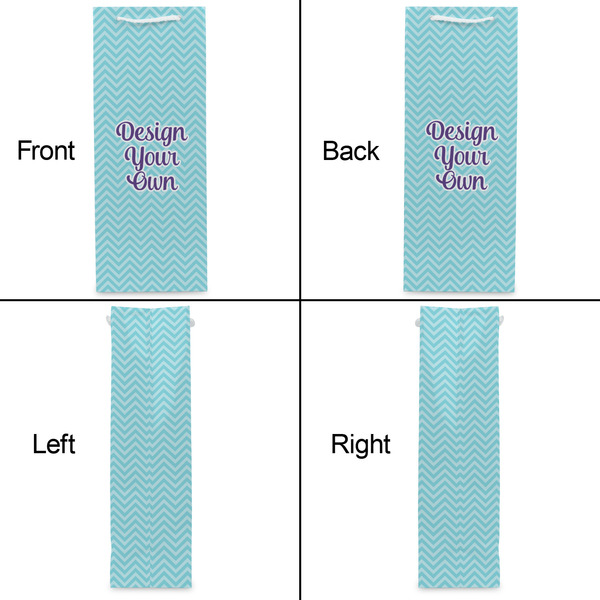 Design Your Own Wine Gift Bag - Matte - Approval