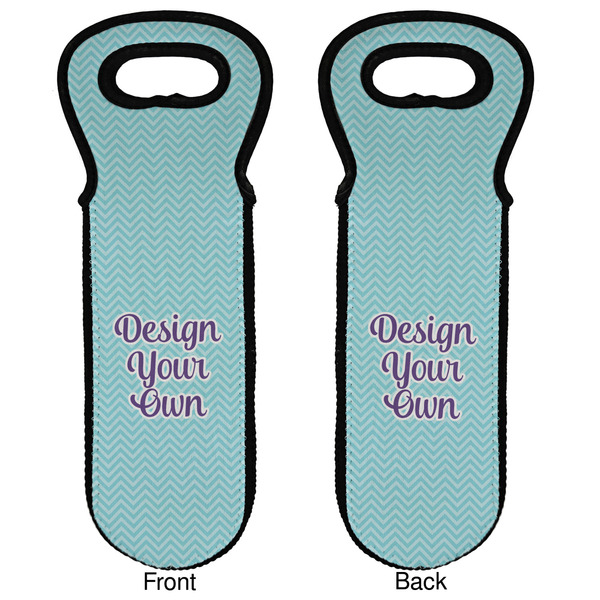 Design Your Own Wine Tote Front & Back