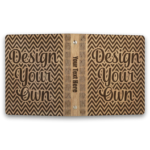 Design Your Own Wood 3-Ring Binders - 1" Half-Letter - Approval