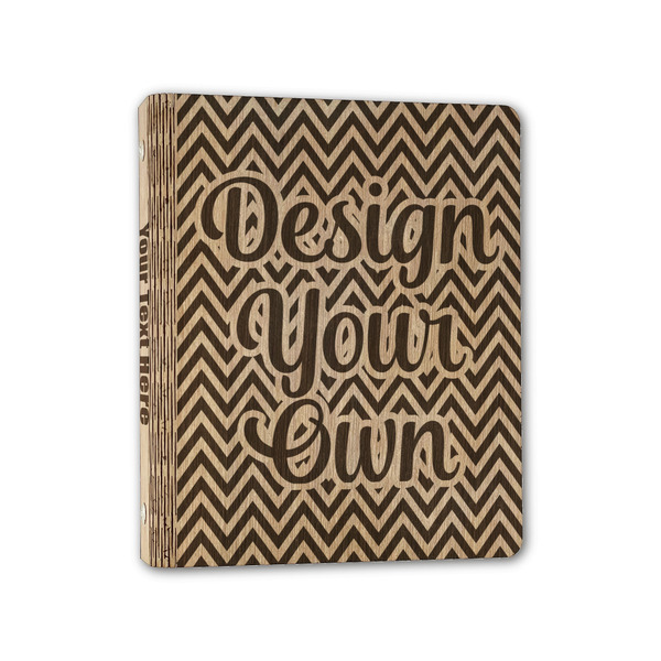 Design Your Own Wood 3-Ring Binder - 1" Half-Letter Size