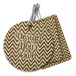 Design Your Own Wood Luggage Tag