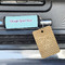 Design Your Own Wood Luggage Tags - Rectangle - Lifestyle