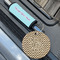 Design Your Own Wood Luggage Tags - Round - Lifestyle