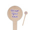 Design Your Own Wooden 4" Food Pick - Round - Closeup
