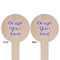 Design Your Own Wooden 6" Food Pick - Round - Double Sided - Front & Back