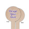 Design Your Own Wooden 6" Food Pick - Round - Single Sided - Front & Back