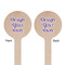 Design Your Own Wooden 6" Stir Stick - Round - Double Sided - Front & Back