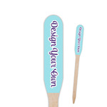Design Your Own Paddle Wooden Food Picks - Single-Sided