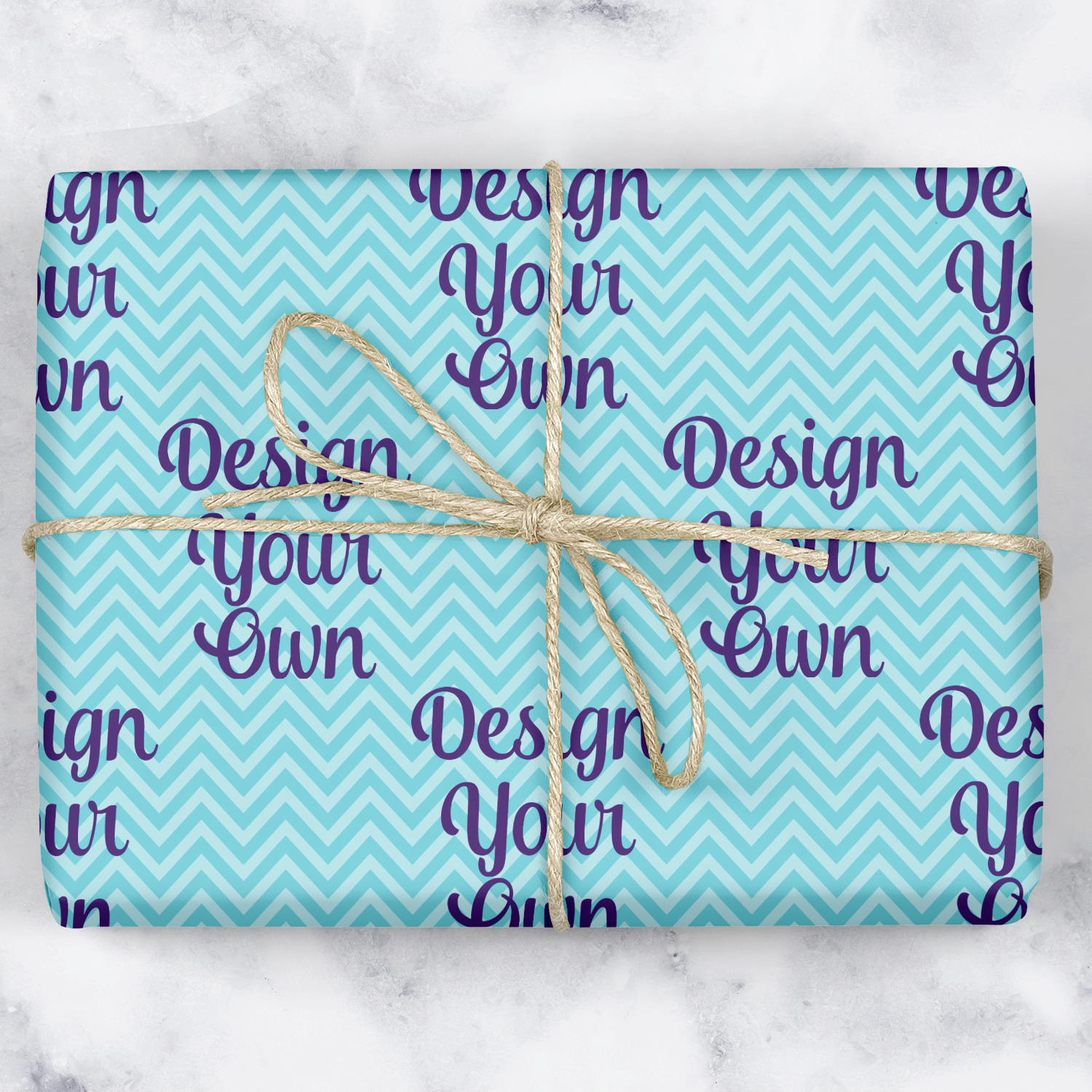 1roll Slogan Graphic Baby Shower Ribbon, Blue Gift Wrap Ribbon For Party