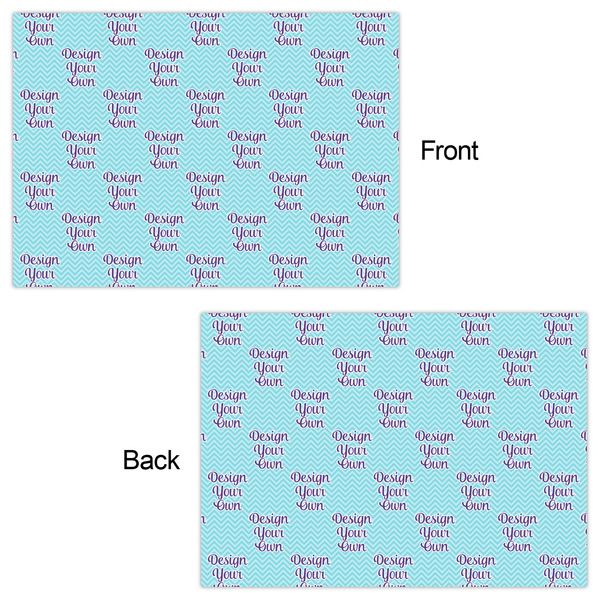 Design Your Own Wrapping Paper Sheet - Double Sided - Front & Back