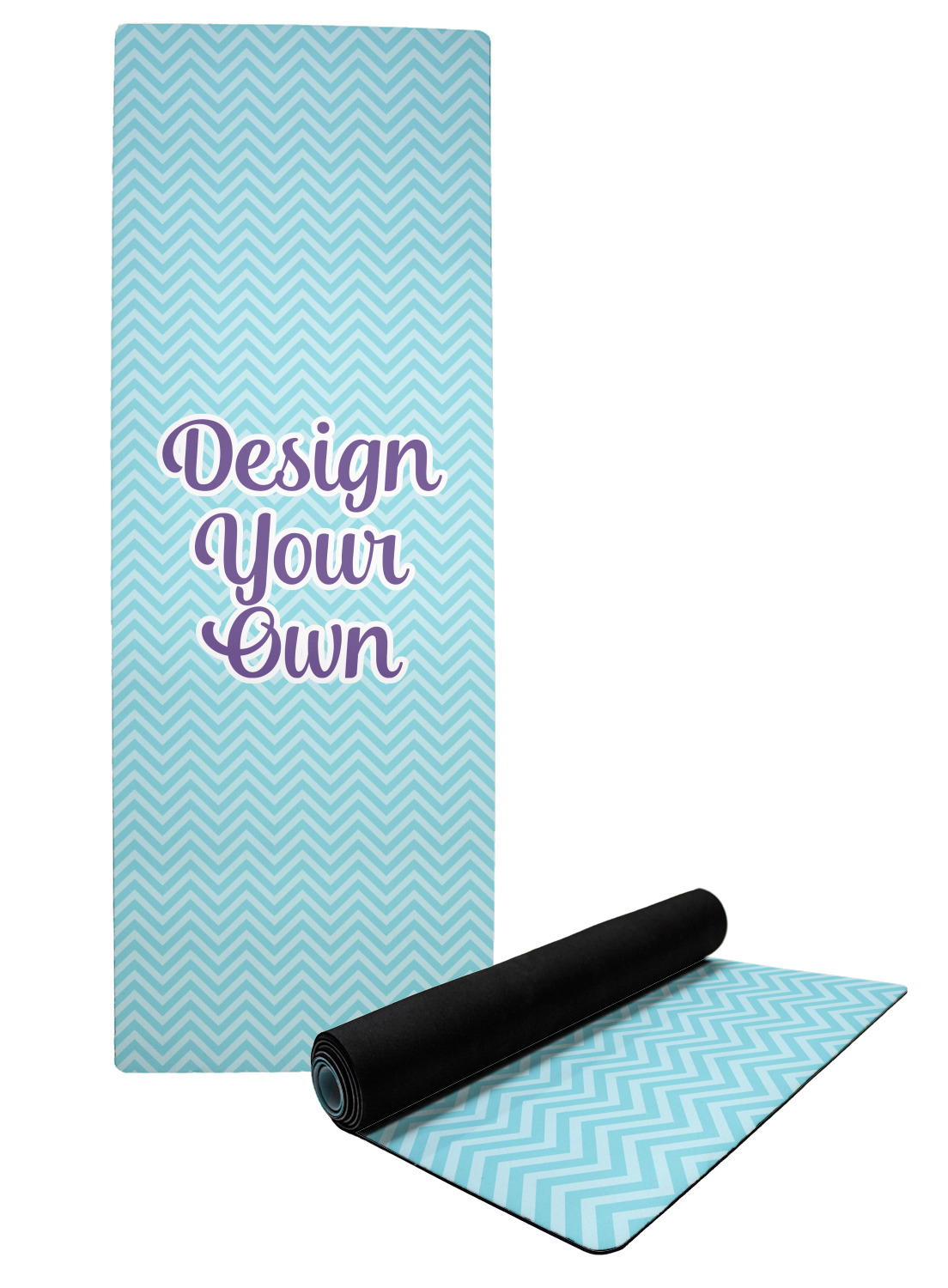 yoga mats with designs on them