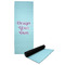 Design Your Own Yoga Mat with Black Rubber Back Full Print View