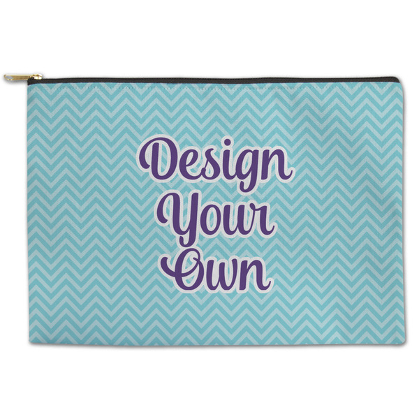 Design Your Own Zipper Pouch - Large - 12.5" x 8.5"