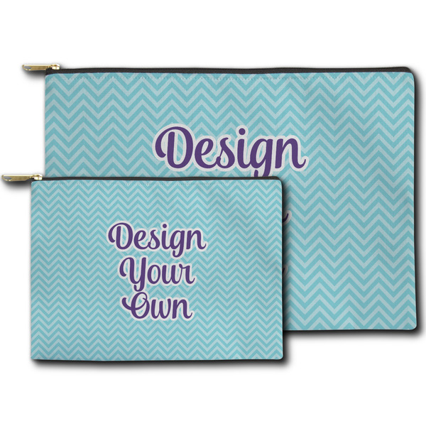 Design Your Own Zippered Pouches - Size Comparison