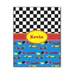 Racing Car Wood Print - 11x14 (Personalized)
