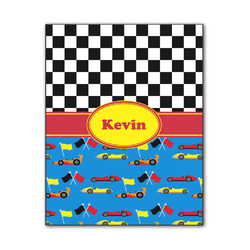 Racing Car Wood Print - 11x14 (Personalized)