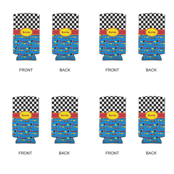 Racing Car 12oz Tall Can Sleeve - Set of 4 - APPROVAL