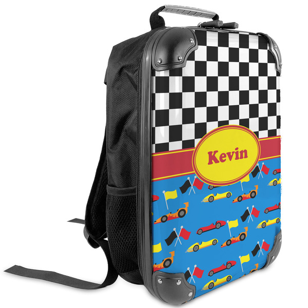 Custom Racing Car Kids Hard Shell Backpack (Personalized)