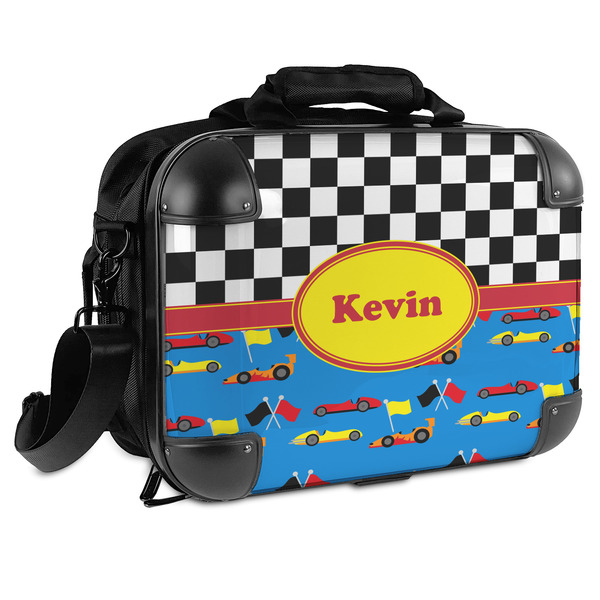 Custom Racing Car Hard Shell Briefcase (Personalized)
