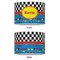Racing Car 16" Drum Lampshade - APPROVAL (Poly Film)