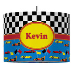 Racing Car Drum Pendant Lamp (Personalized)