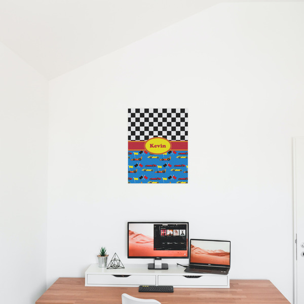 Racing Car 16x20 - Matte Poster - On the Wall