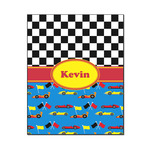 Racing Car Wood Print - 16x20 (Personalized)