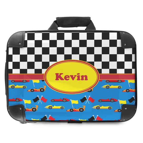 Custom Racing Car Hard Shell Briefcase - 18" (Personalized)