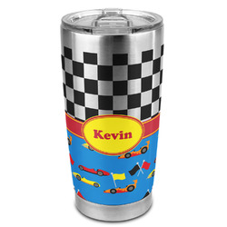 Racing Car 20oz Stainless Steel Double Wall Tumbler - Full Print (Personalized)