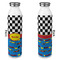 Racing Car 20oz Water Bottles - Full Print - Approval