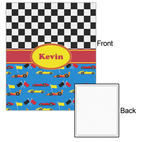 Racing Car 20x24 - Matte Poster - Front & Back