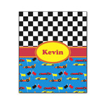 Racing Car Wood Print - 20x24 (Personalized)