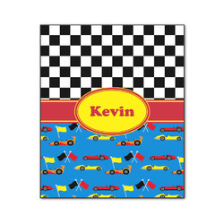 Racing Car Wood Print - 20x24 (Personalized)
