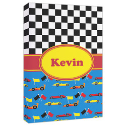 Racing Car Canvas Print - 20x30 (Personalized)