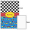 Racing Car 20x30 - Matte Poster - Front & Back