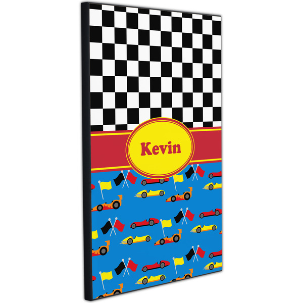 Racing Car 20x30 Wood Print - Angle View