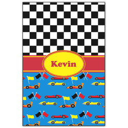 Racing Car Wood Print - 20x30 (Personalized)