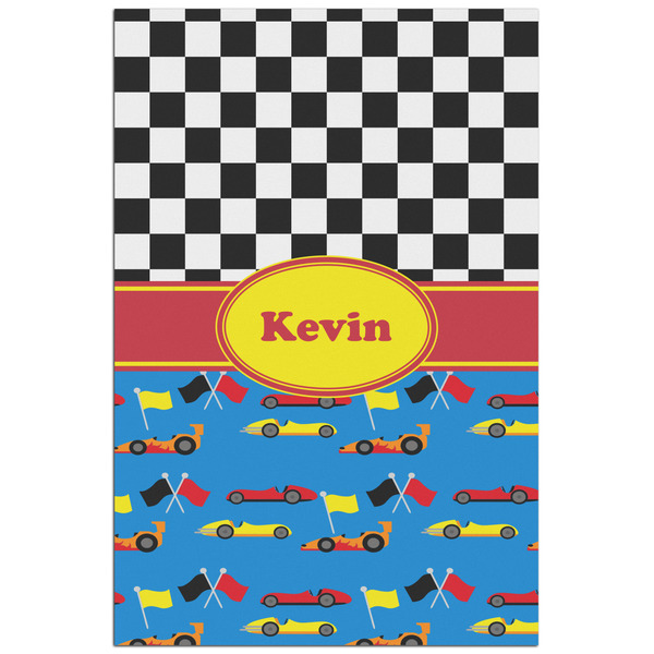 Custom Racing Car Poster - Matte - 24x36 (Personalized)