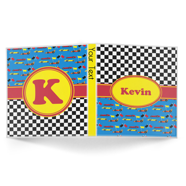 Racing Car 3-Ring Binder Approval- 1in