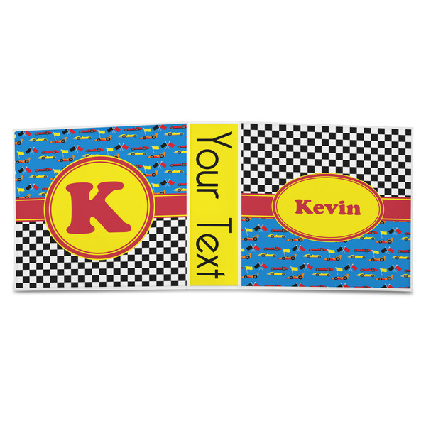 Racing Car 3-Ring Binder Approval- 3in