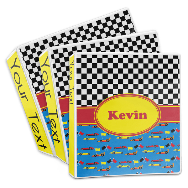 Racing Car 3-Ring Binder Group