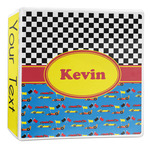 Racing Car 3-Ring Binder - 2 inch (Personalized)